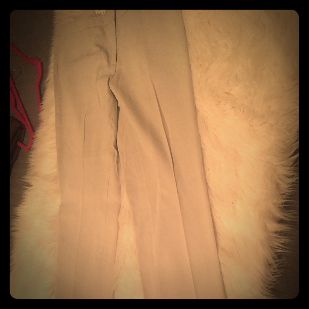 White dress pants